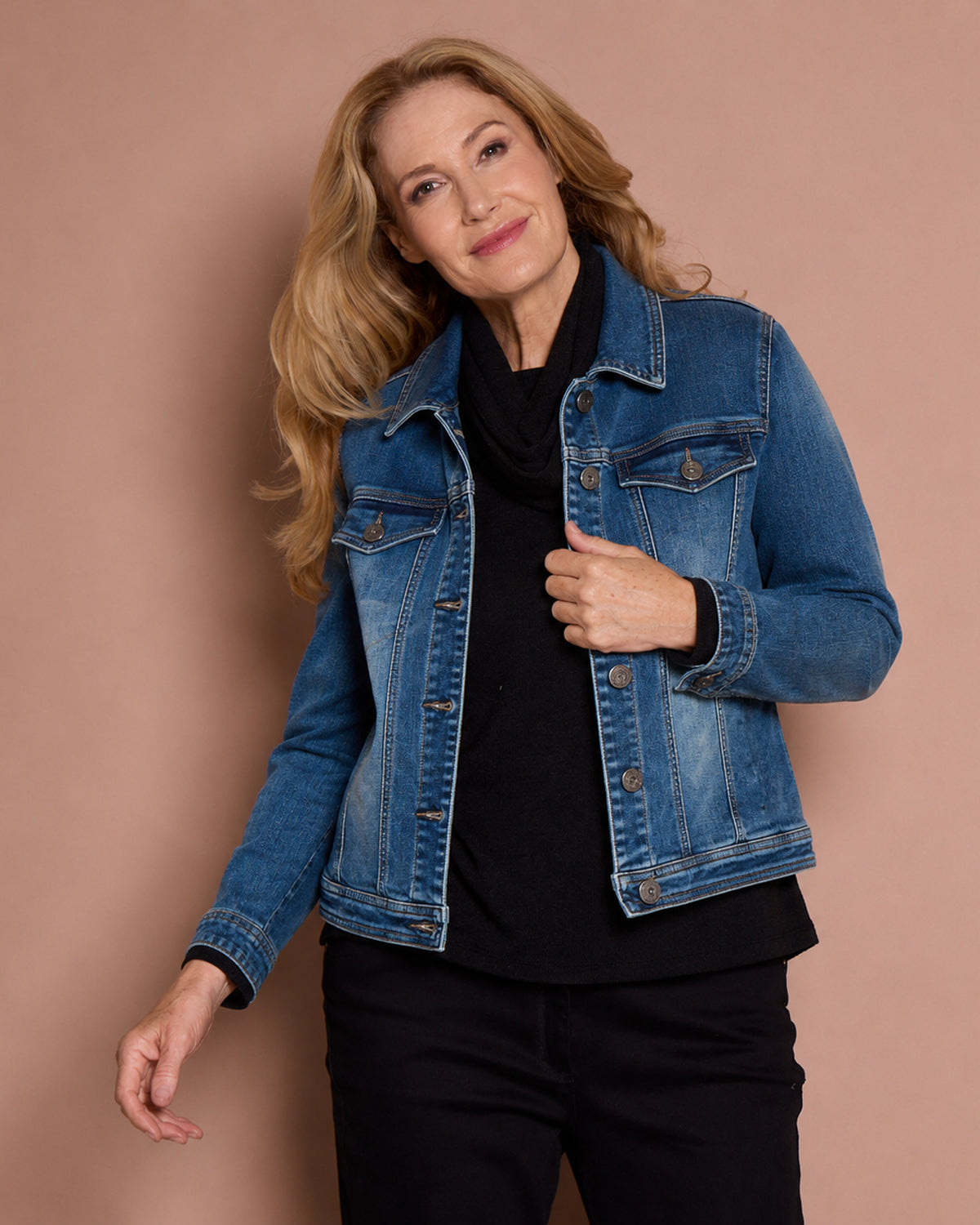 Carolyn Denim Jacket - Denim