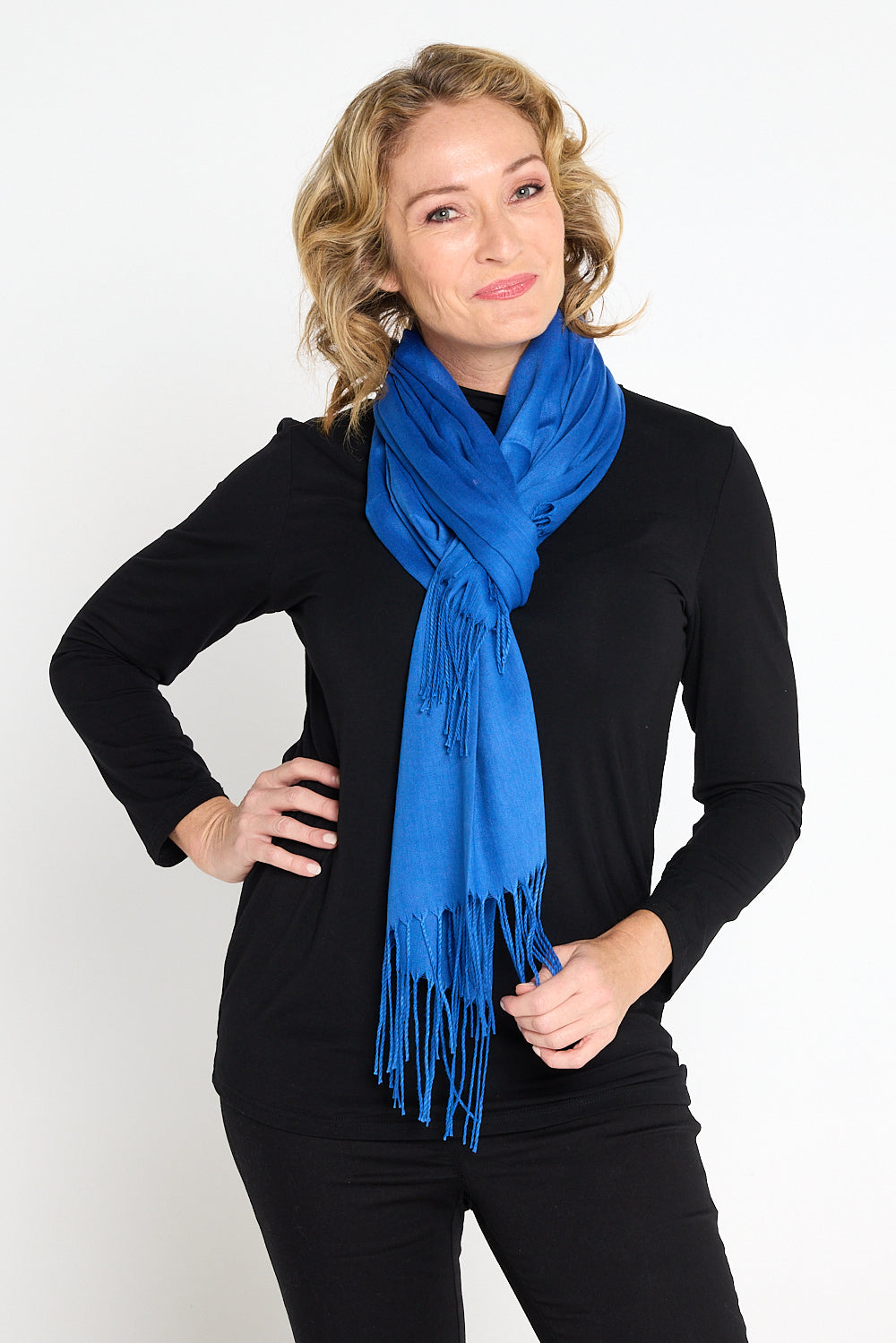 Stacey Scarf - Blue