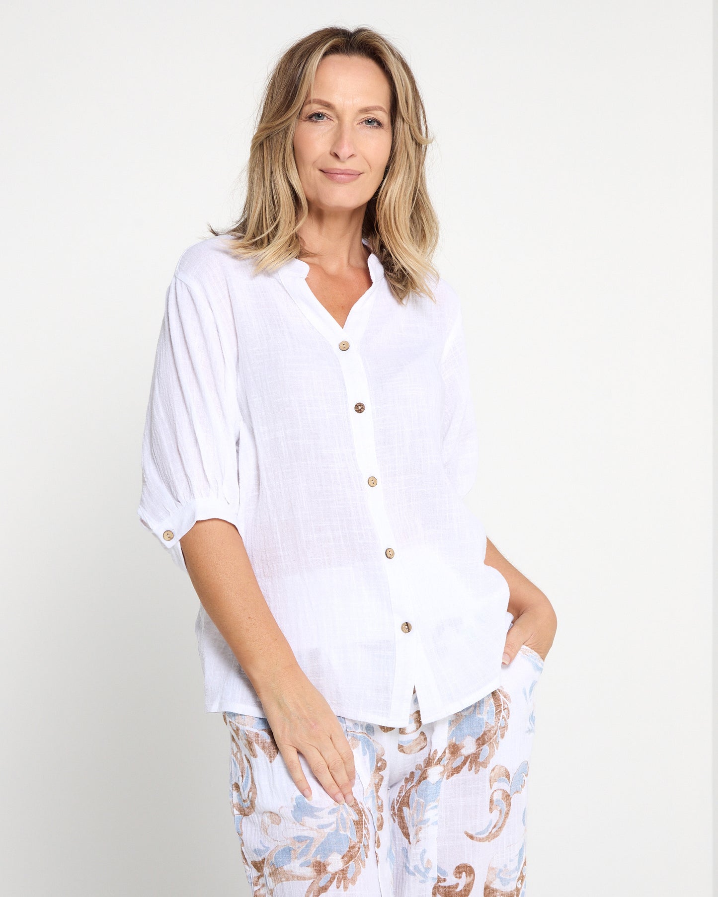 Anneci Shirt - White