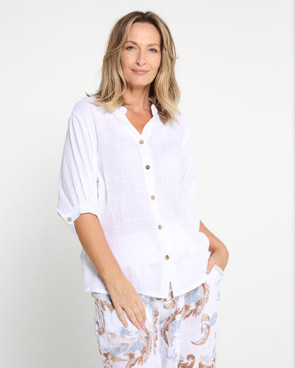 Anneci Shirt - White