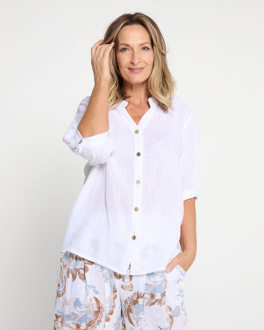 Anneci Shirt - White