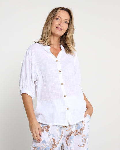 Anneci Shirt - White