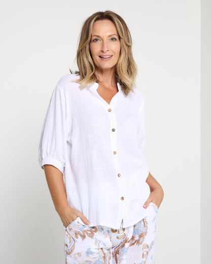 Anneci Shirt - White
