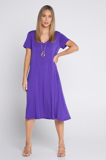 Christobel Dress - Purple