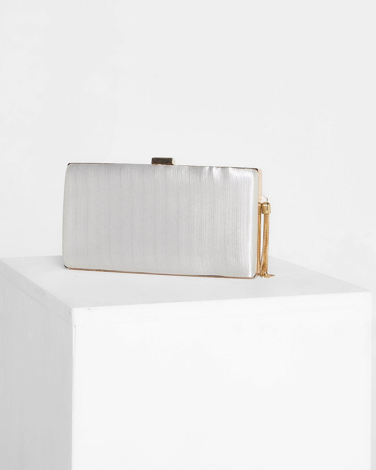 Gina Clutch - Silver