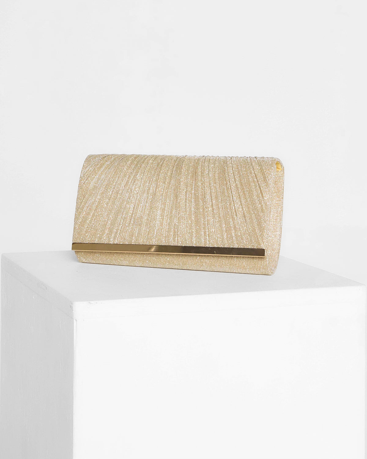 Genevieve Clutch - Gold