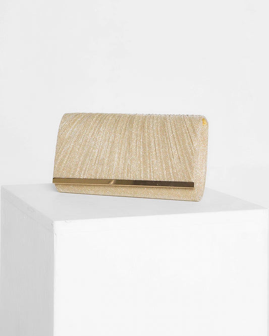 Genevieve Clutch - Gold
