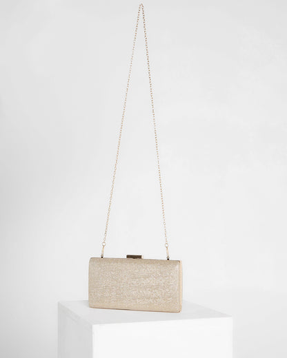 Penelope Clutch - Gold