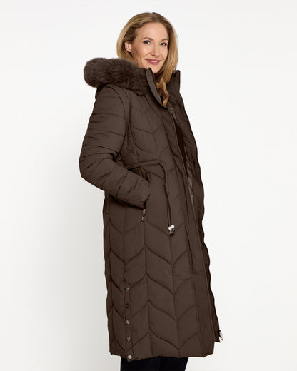 Nerrina Two Way Jacket - Chocolate