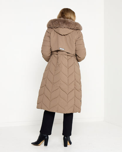 Nerrina Two Way Jacket - Latte