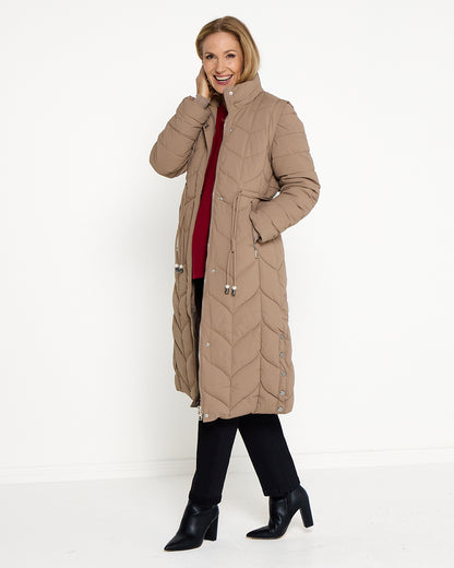 Nerrina Two Way Jacket - Latte