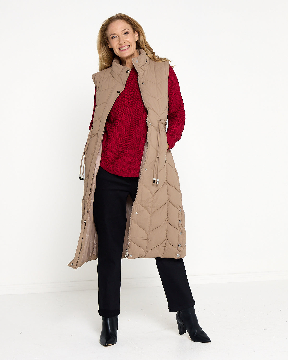 Nerrina Two Way Jacket - Latte