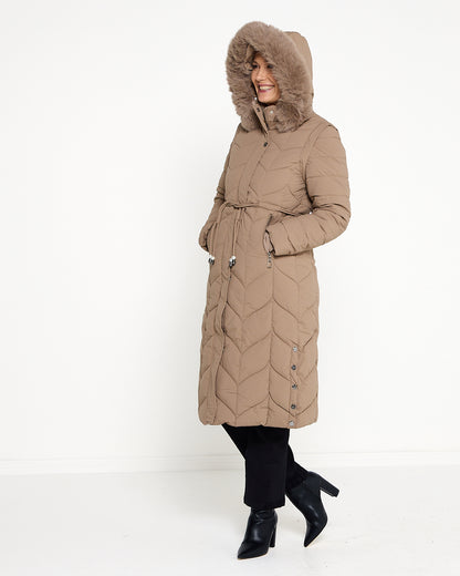 Nerrina Two Way Jacket - Latte