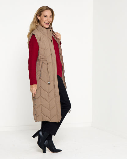 Nerrina Two Way Jacket - Latte