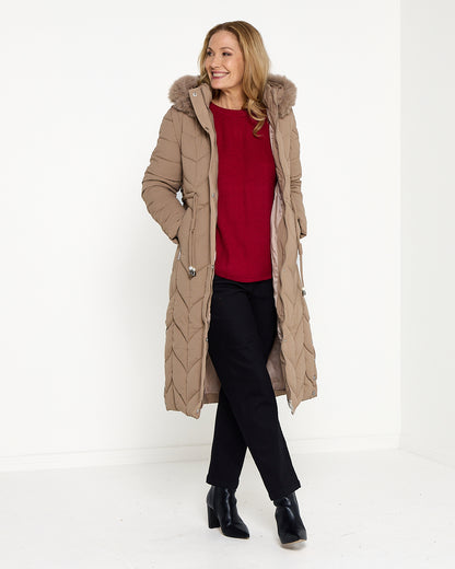 Nerrina Two Way Jacket - Latte