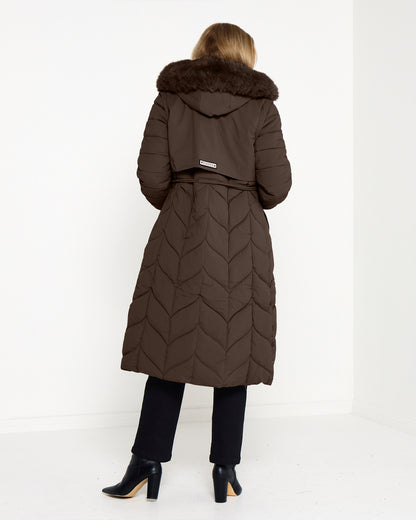 Nerrina Two Way Jacket - Chocolate