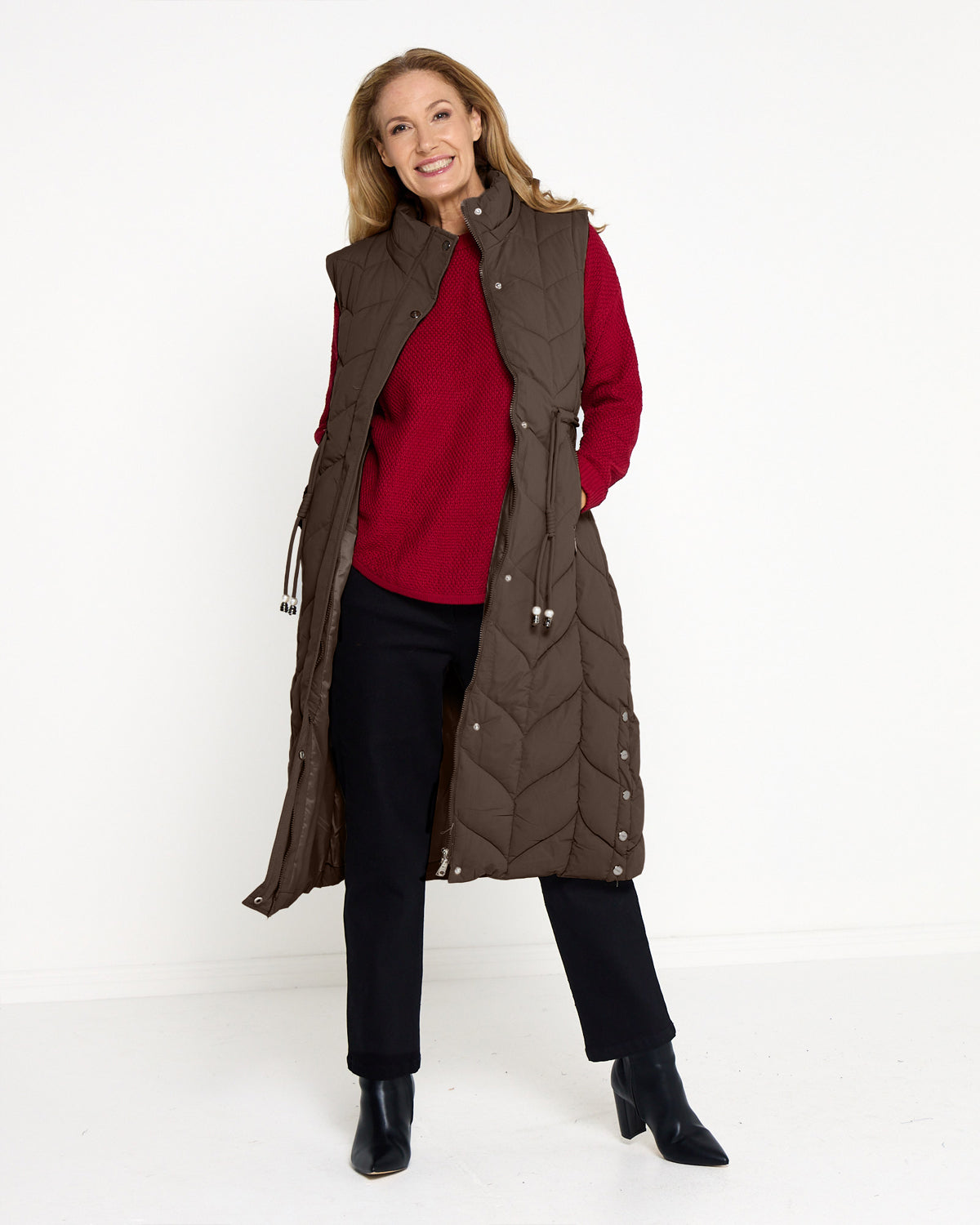 Nerrina Two Way Jacket - Chocolate