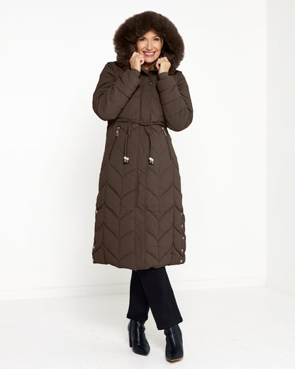 Nerrina Two Way Jacket - Chocolate