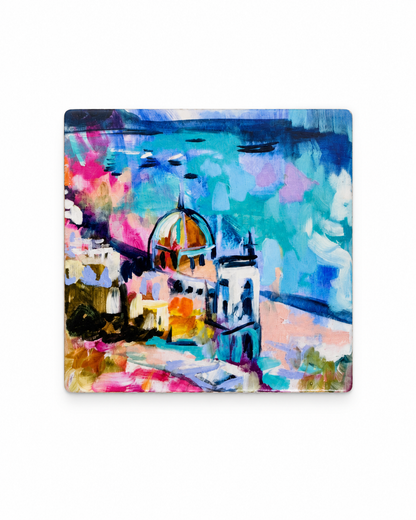 Ceramic Coaster - Positano View