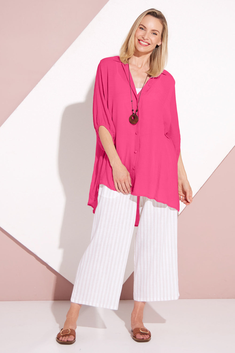 Comfort Shirt - Hot Pink