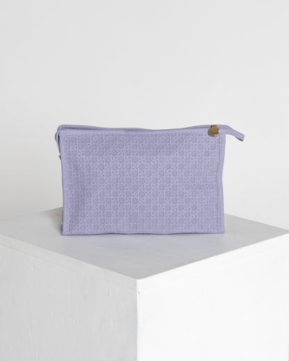 Concord Cosmetic / Travel Case - Lavender Weave