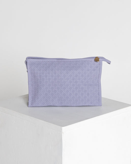 Concord Cosmetic / Travel Case - Lavender Weave
