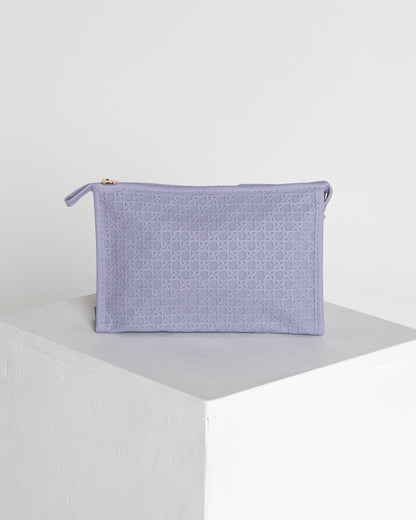 Concord Cosmetic / Travel Case - Lavender Weave