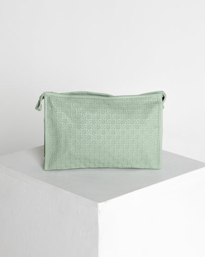 Concord Cosmetic / Travel Case - Sage Weave