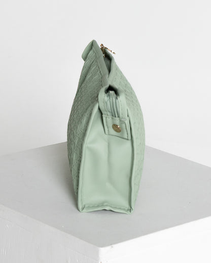 Concord Cosmetic / Travel Case - Sage Weave