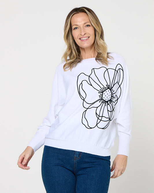 Merno Knit - White