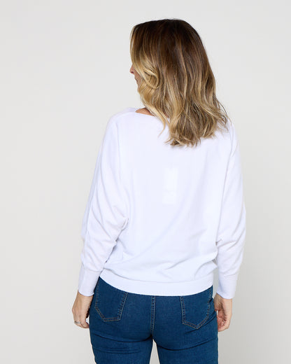 Merno Knit - White