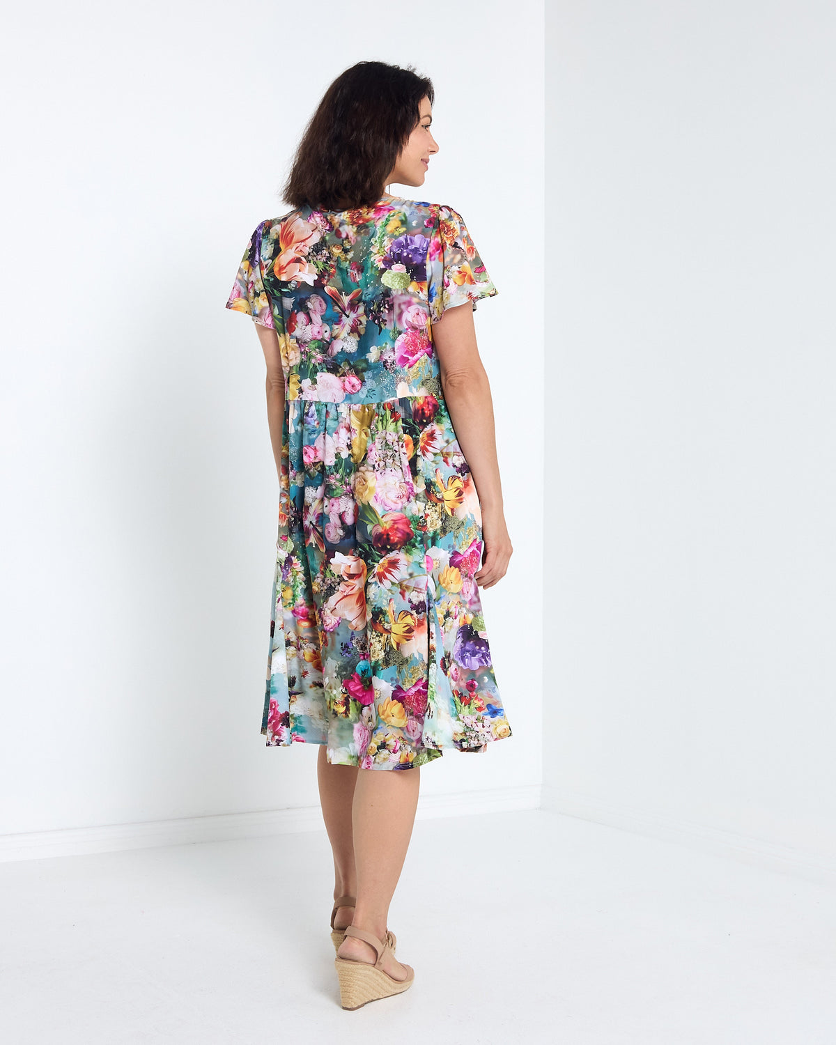 Cornwall Petite Dress - Secret Garden