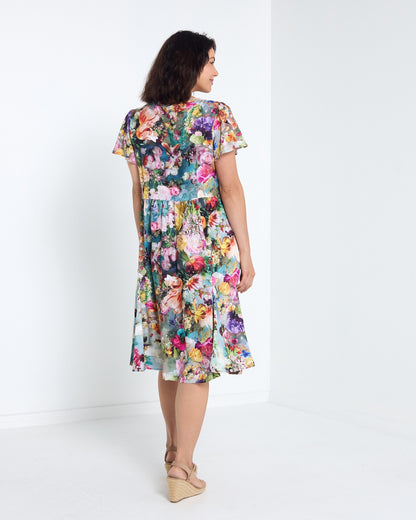 Cornwall Petite Dress - Secret Garden