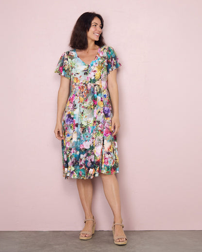 Cornwall Petite Dress - Secret Garden