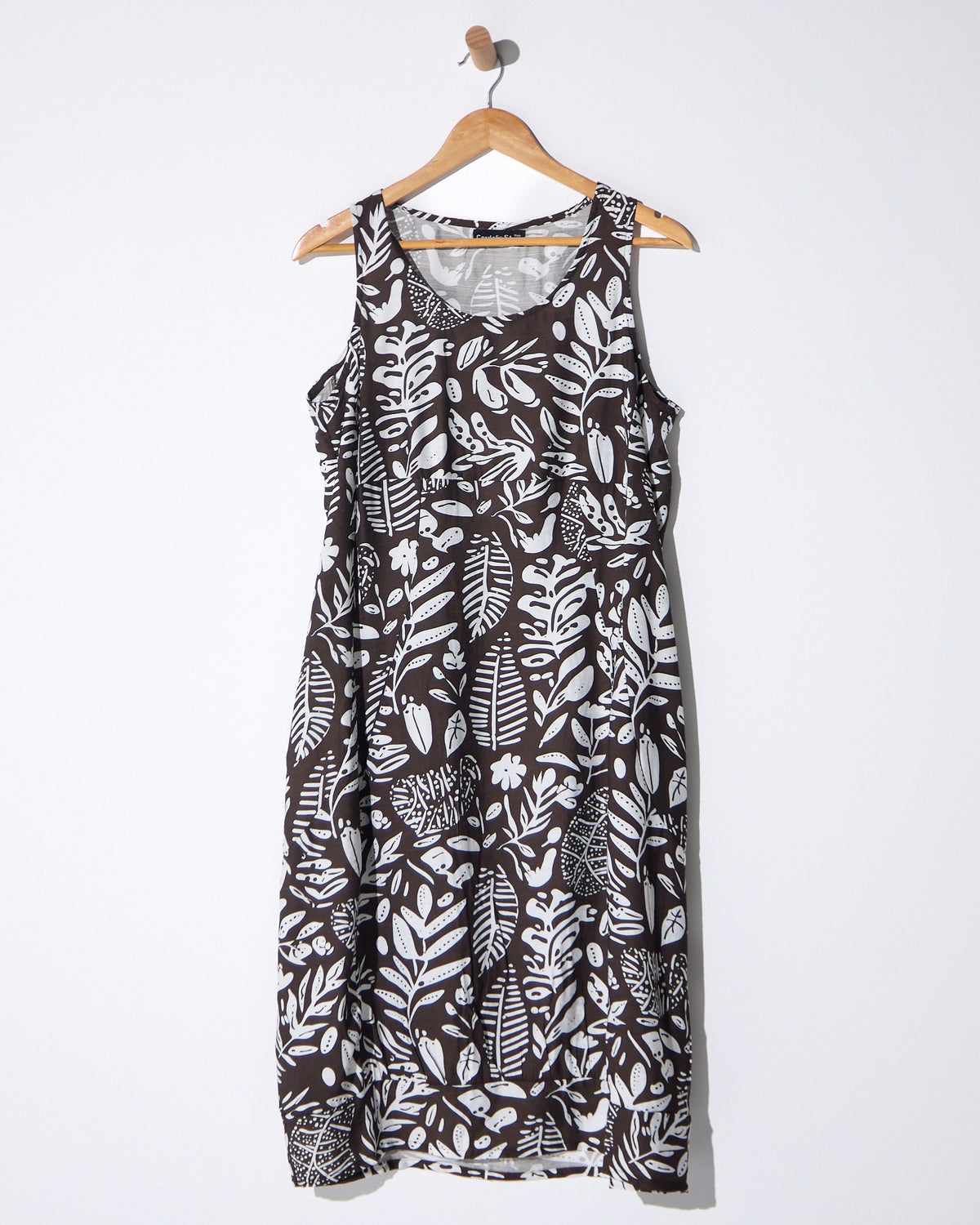 Malaya Sleeveless Dress - Mocha