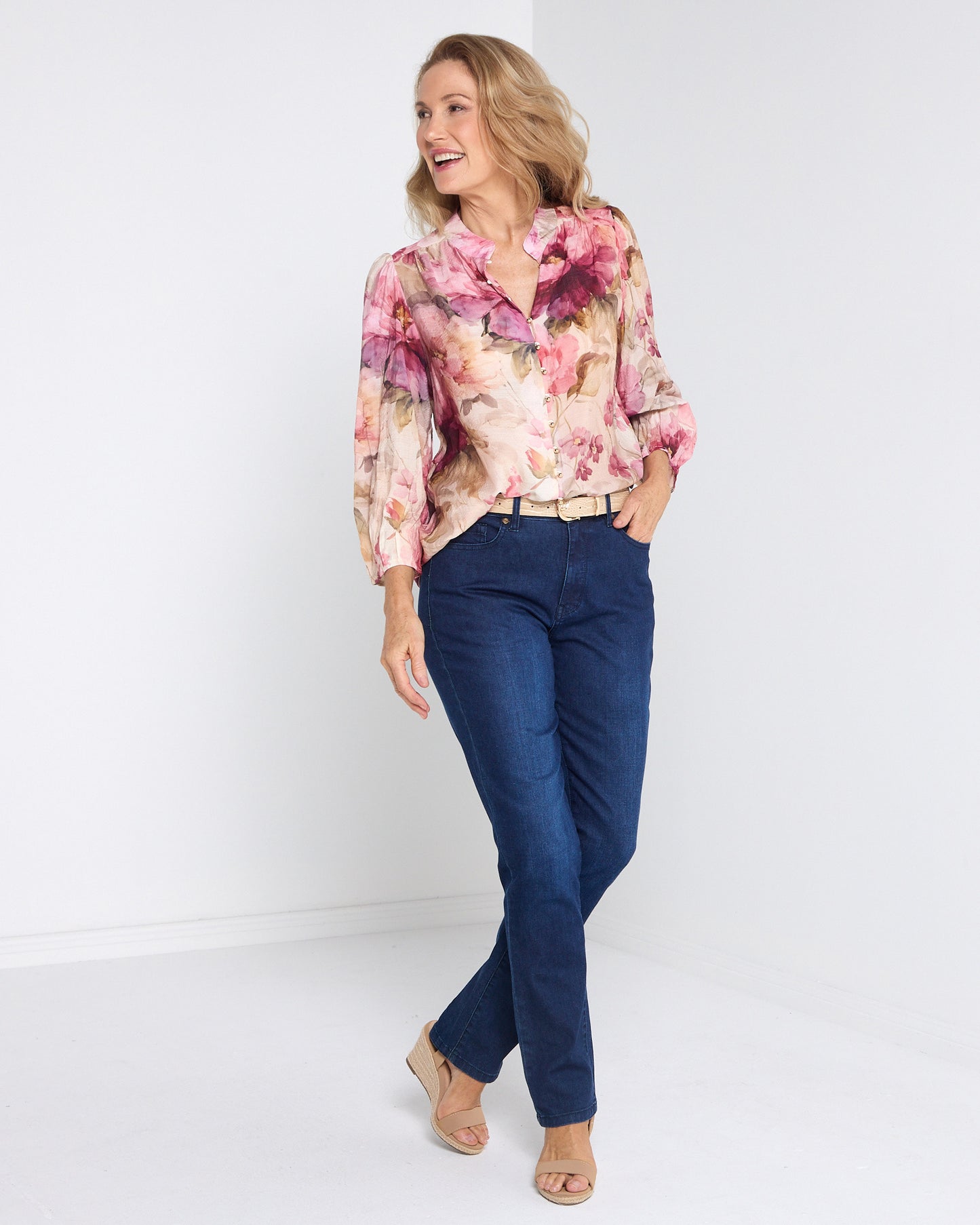 Kallista Blouse - Romantic Floral
