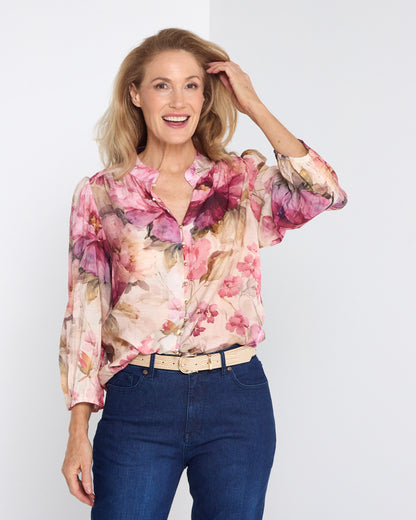 Kallista Blouse - Romantic Floral