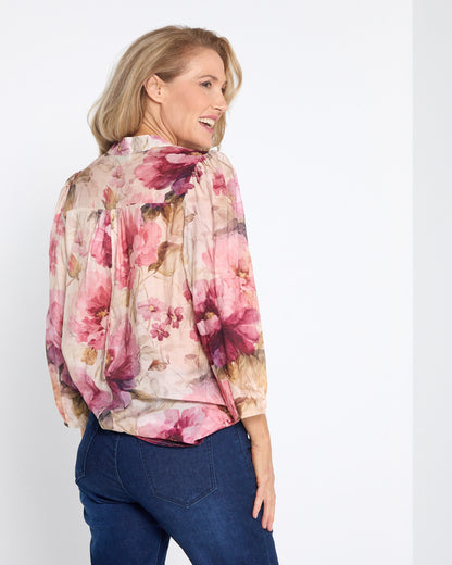 Kallista Blouse - Romantic Floral