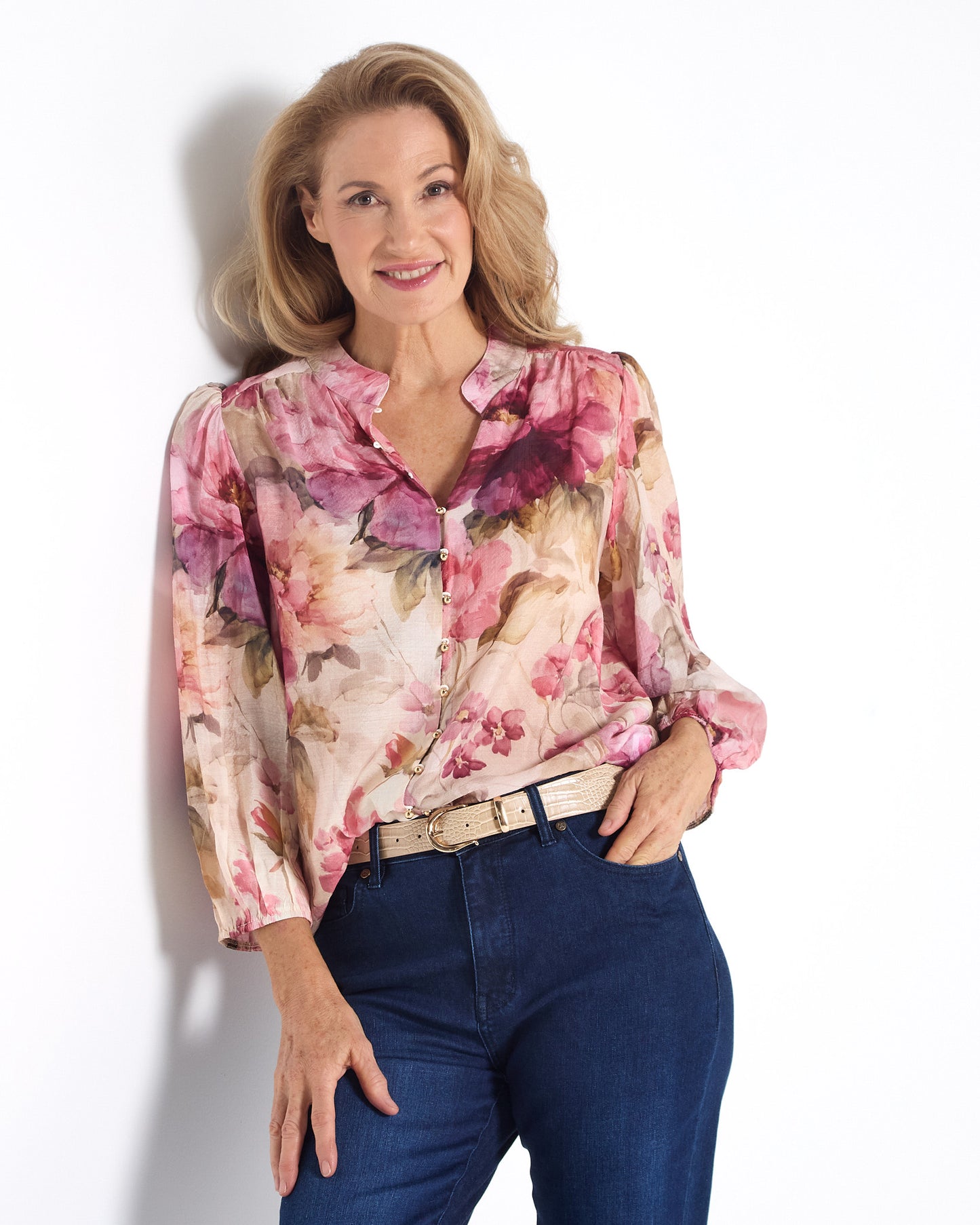 Kallista Blouse - Romantic Floral