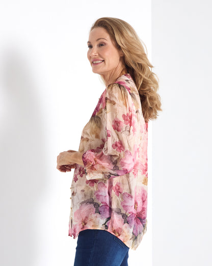 Kallista Blouse - Romantic Floral
