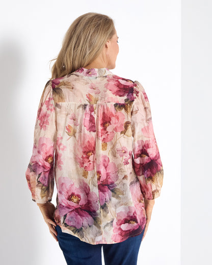 Kallista Blouse - Romantic Floral
