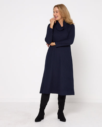 Jennifer Dress - Navy
