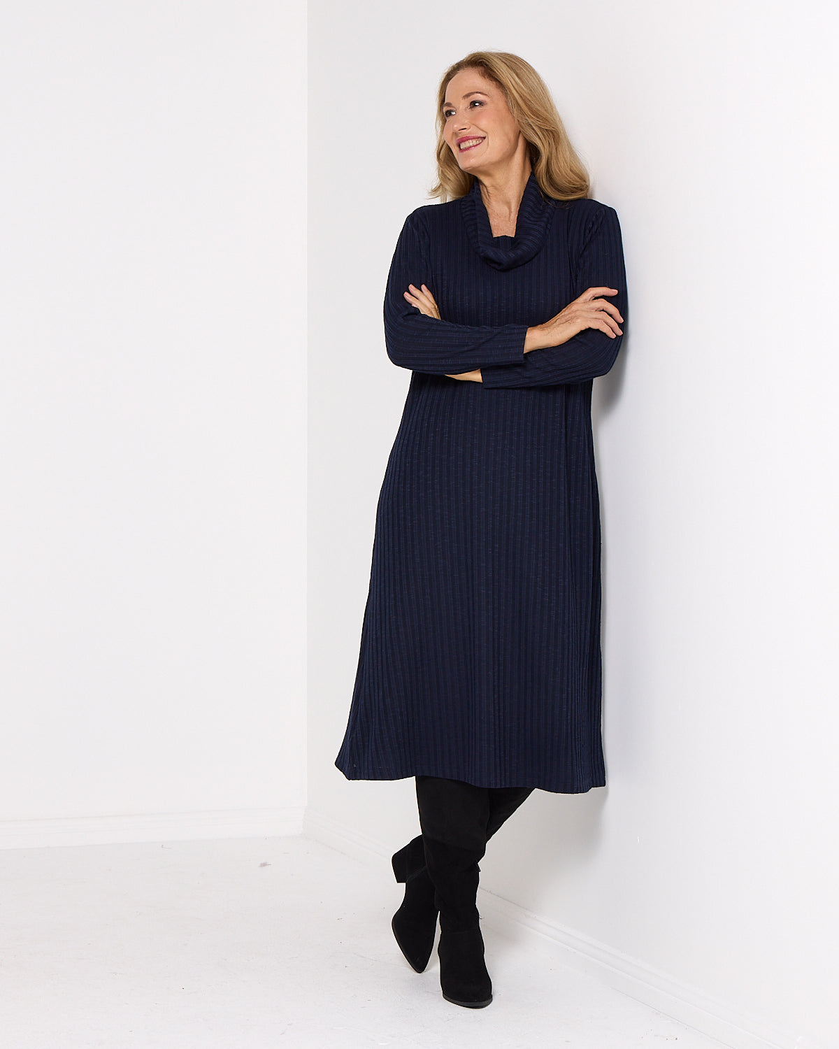 Jennifer Dress - Navy