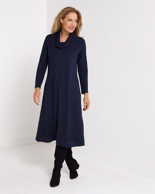 Jennifer Dress - Navy
