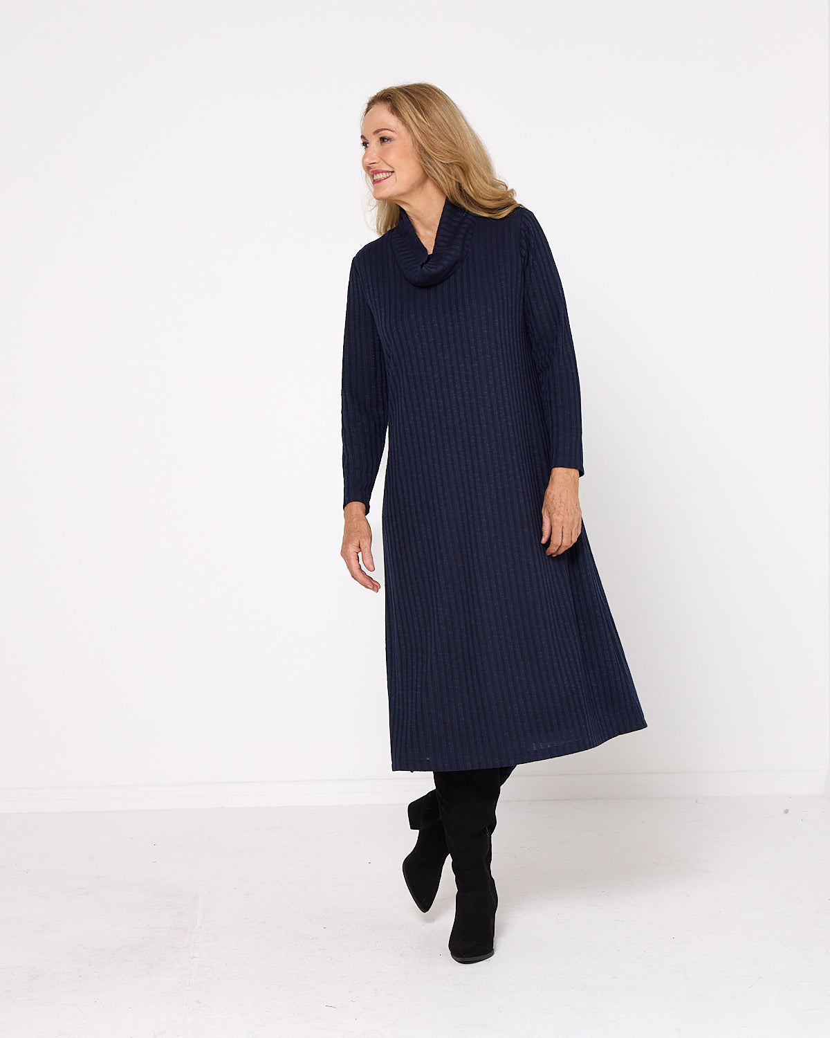 Jennifer Dress - Navy