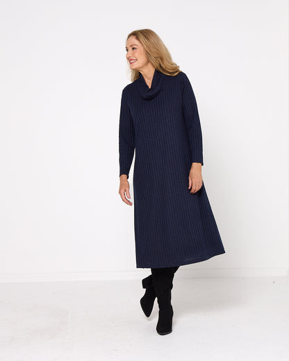 Jennifer Dress - Navy