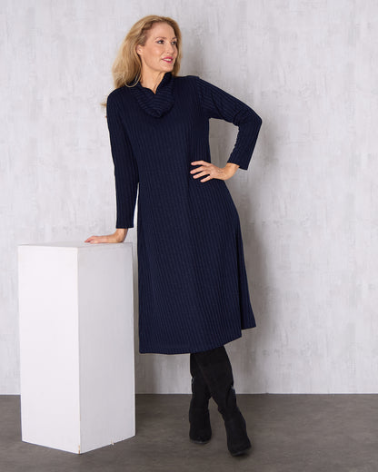 Jennifer Dress - Navy