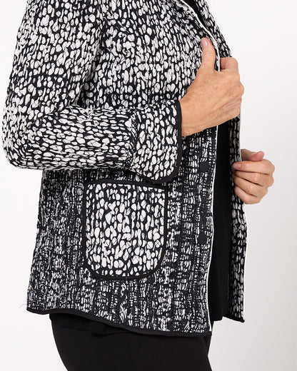 Redbank Jacket - Black/Cream