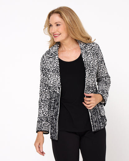 Redbank Jacket - Black/Cream