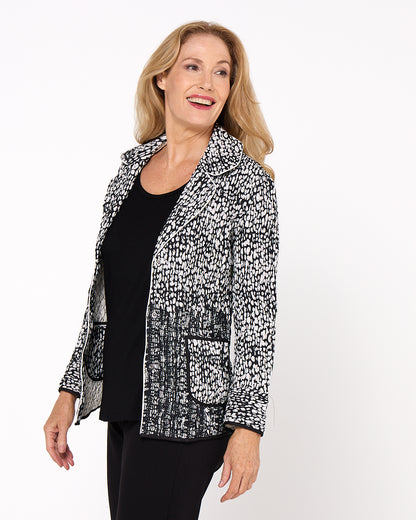 Redbank Jacket - Black/Cream